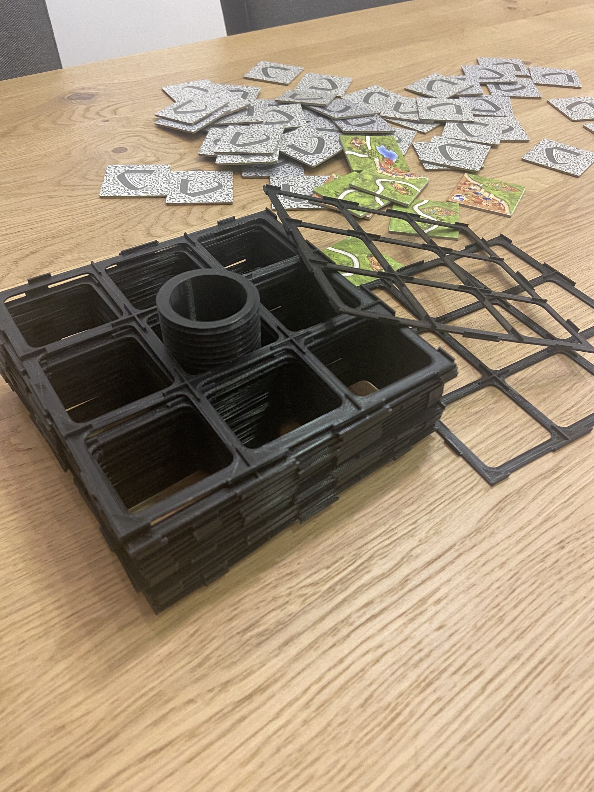 Carcassonne Board Game Tile Grids 3x3 Tile Grid Etsy Australia