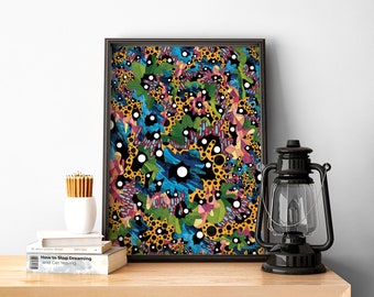 Organic World 2.0 2 - Fine Art Giclée Print Illustration