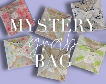 Mystery Grab Bag scrapbook kit scrapbook supplies scrapbook paper scrapbook stationary junk journaling journal supplies