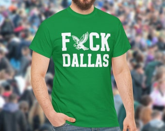 Chemise Philadelphie, Chemise F*ck Dallas, Chemise du jour du match de football, Vêtements Philly Tailgate, Maillot de football rigolo