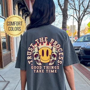 Trust The Process Good Things Take Time Shirt, Pepper Comfort Colors Shirt, Muscle Mommy Shirt, Gym Pump Cover, Powerlifting Shirt, Workout Shirt, Personal Trainer Gift, Vintage Gym Shirt
