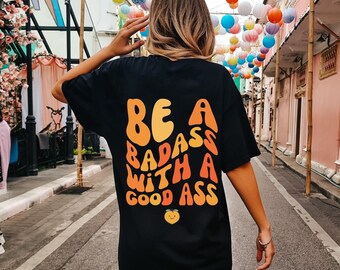 Soyez un dur à cuire avec un bon cul, housse d'escarpin, chemise de sport drôle, housse d'escarpin mignon, chemise de sport fille, cadeau de gym, chemise de rat de sport
