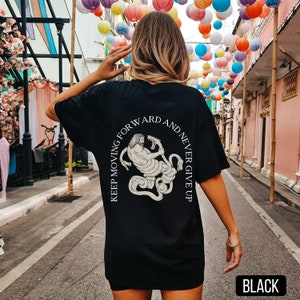 Never Give Up Shirt, Black Comfort Color Shirt, Gym Pump Cover, Workout Shirt, Gym Tshirt, Gift for Him, Fitness Gift, Weightlifting Shirt, Muscle Mommy