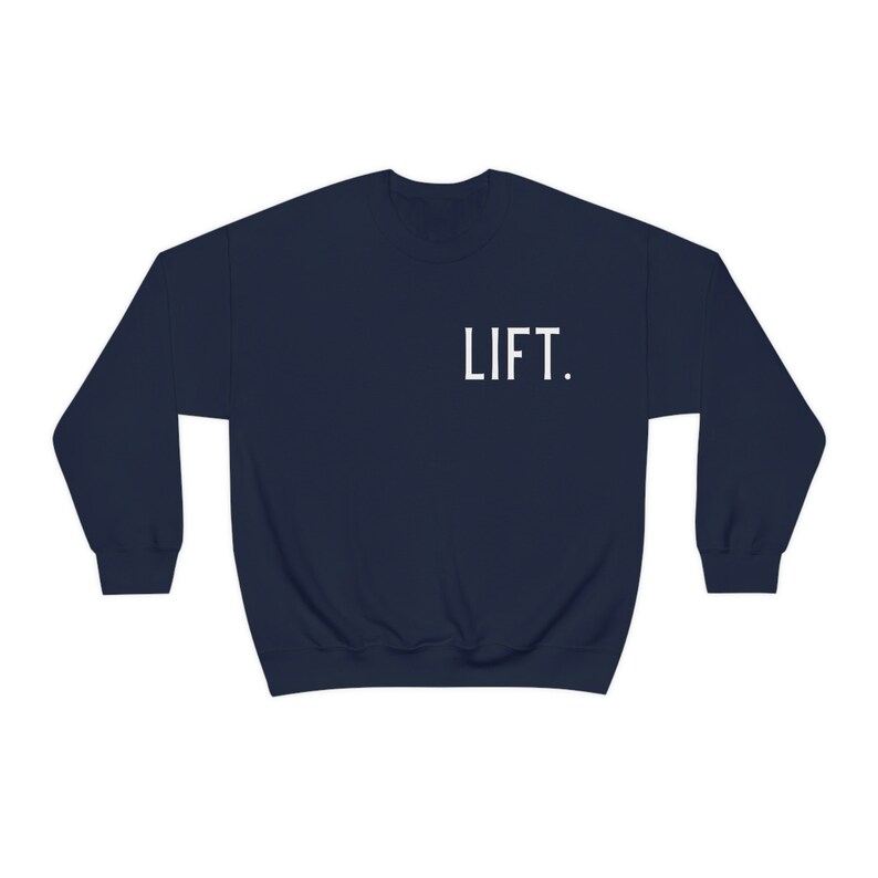 Lifting Pump Cover | Cute Workout Sweatshirt | Womens Fitness Hoodie | Weightlifting Hoodie | Women Lifting Sweatshirt Navy