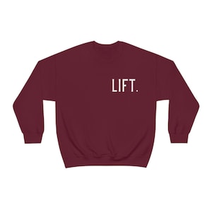 Lifting Pump Cover | Cute Workout Sweatshirt | Womens Fitness Hoodie | Weightlifting Hoodie | Women Lifting Sweatshirt Maroon