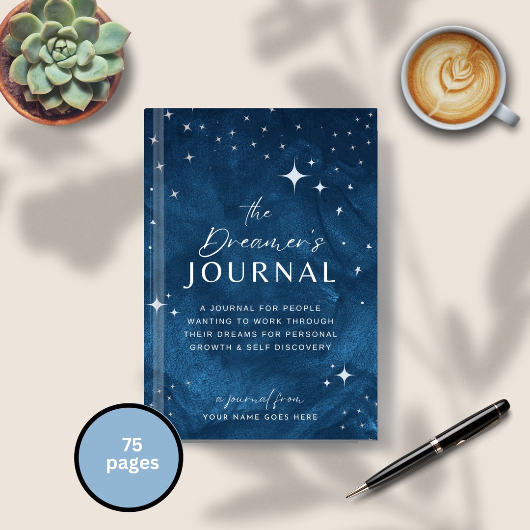 Dream Journal Dream Journal Digital Dream Journal Notebook Etsy
