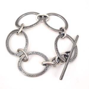 Bracelet en fil d’argent sterling