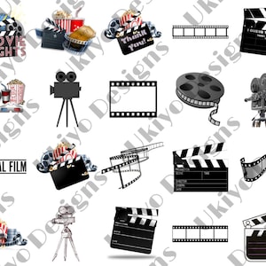 Movie Filmstrip Svg, Cinema Vintage Svg, Movie Film Cinema, Camera Reel ...