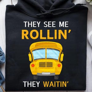 Motorista de ônibus, eles me veem rolando, eles esperam, humor de motorista de ônibus, ônibus escolar PNG SOMENTE | Clipart para impressão | Download digital instantâneo [1]
