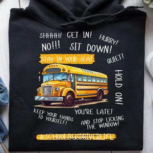 Motorista de ônibus, Humor de motorista de ônibus, Ônibus escolar PNG SOMENTE | Clipart para impressão | Download digital instantâneo [2]