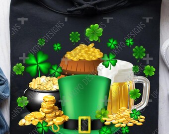 St. Patrick’s Day, Saint Patty‘s day, Shamrock, Luck of the Irish PNG ONLY| Printable Clipart| Sublimation| Instant Digital Download