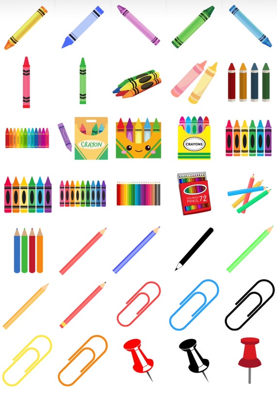 155 Art Supplies Paint Brush Markers Paper Clips Dry 