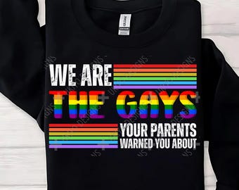 LGBTQ Pride Humor PNG, regenboog-illustraties (digitale download)