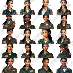 Female soldier, Military Woman, Military Girl, combat, girl, strong woman PNG ONLY| Printable Clipart| Sublimation| Instant Digital Download