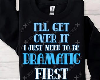 Dramatic Sarcasm PNG, Printable Clipart (Digital Download)