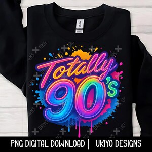 Total 90er Jahre, 90er Jahre Vibe, 90er Jahre Ästhetik, Nostalgie, Old School Design, Retro PNG NUR | Druckbar | Sublimation | Sofortiger digitaler Download [8]
