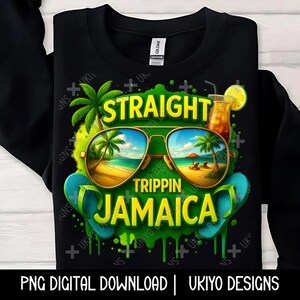 Jamaica, Island vibes, Jamaican pride, Tropical, Caribbean, Vacation, Summer vibes PNG ONLY| Printable| Sublimation| Instant Download