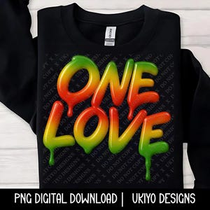 Eine Liebe, Frieden, Einheit, Reggae Vibes, Rasta Kultur, jamaikanischer Stolz, Insel PNG | Druckbar | Sublimation | Sofortiger digitaler Download