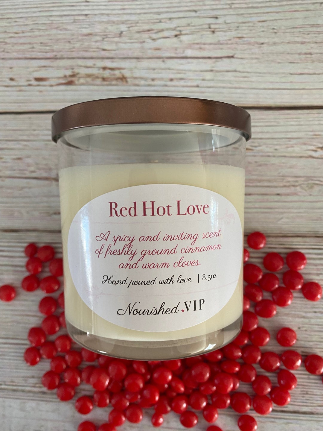 Smells Like Cinnamon Candies. Date Night Personalized Candle Etsy