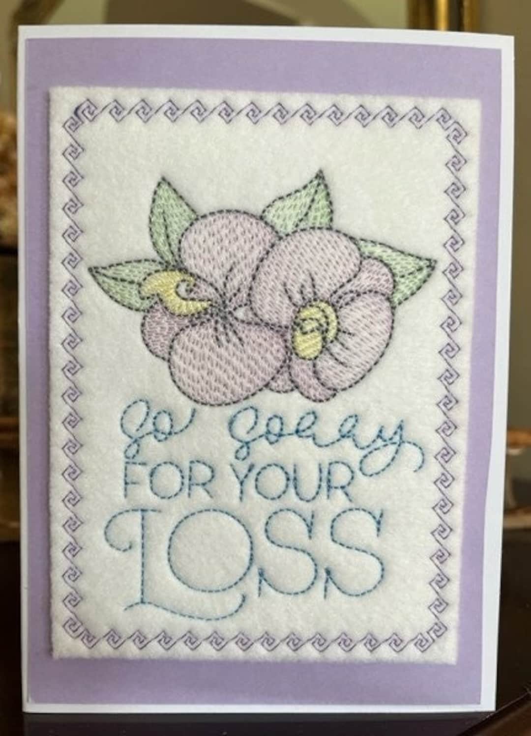 Sympathy Card - so Sorry for Your Loss - Etsy