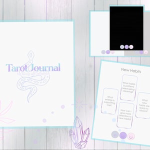 Digital Tarot Journal | Tarot Spreads | Instant PDF Download | iPad Journal