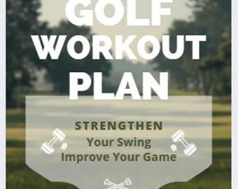 Plano de condicionamento físico para golfe