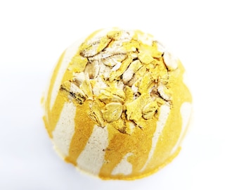 Hand Crafted Bath Bomb - Calm Your Tits Scent with Colloidal Oats