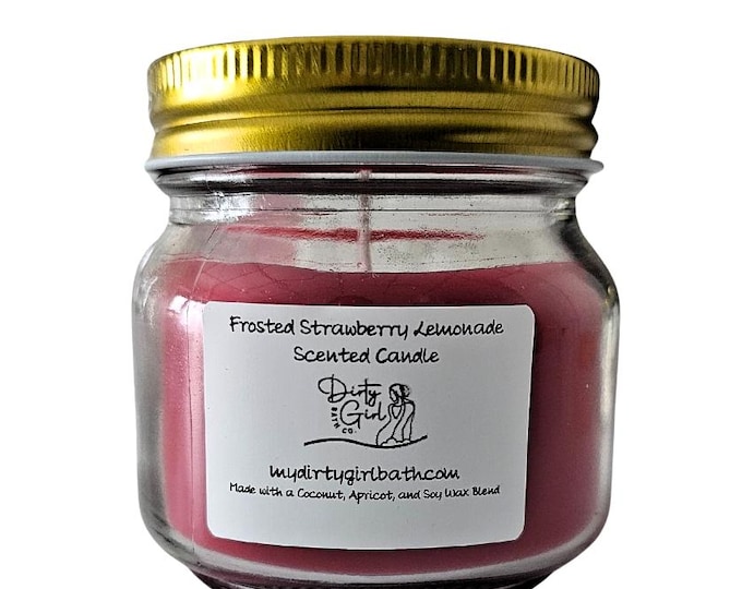 Scented Candles - Dirty Girl Bath Company Hand Crafted Candles in multiple scents
