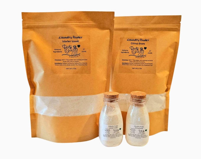 DGBC Natural Laundry Powder Detergent available in 2 scents
