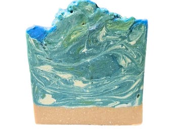 Life's A Beach Natural Vegan Soap Bars with Organic Shea Butter, Coconut, and Castor Oil