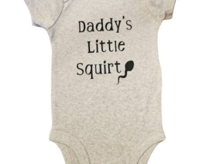Onesie - Funny baby clothes - Daddy's Little Squirt