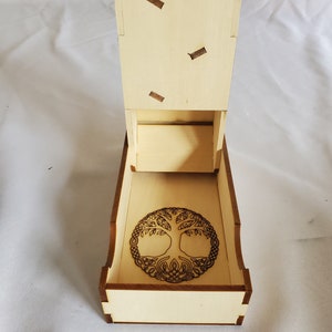 Tree of Life Folding Dice Tower (Fully Assembled)