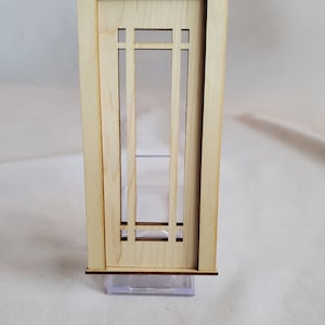 Prairie Single Dollhouse Door