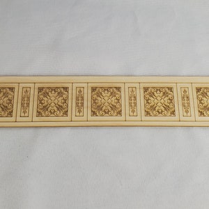 2-Pattern Dollhouse Wainscoting