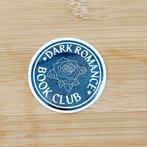Dark Romance Smut Sticker, Dark Romance Bookish Kindle Sticker, Smutty Read Themed, Waterproof Laptop Stickers, Book Lover