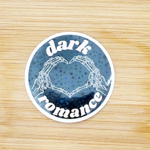 Dark Romance Smut Sticker, Dark Romance Bookish Kindle Sticker, Smutty Themed, Waterproof Laptop Stickers, Book Lover