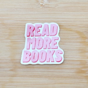 Pegatina holográfica para leer más libros, pegatina para ratón de biblioteca, pegatina para lector, pegatina para lector, pegatina para amante de los libros