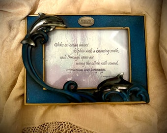 3D Dolphins Photo Frame, Souvenir from Atlantis, Paradise Island