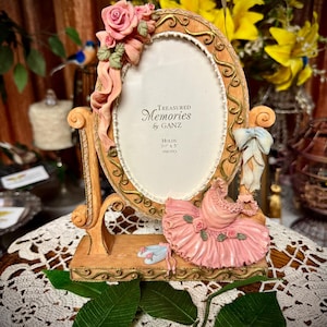 Rose Ballerina Photo Frame, Oval Frame