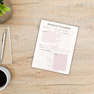 Butterfly Product Planner High Resolution PDF Launch a New Product Instagram Schedule Launch Schedule, Sell your Products, Sell your designs