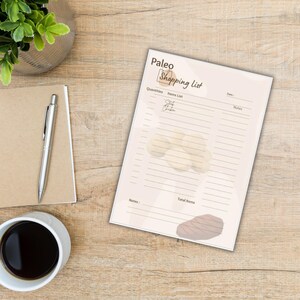 Paleo Diet, Food List, Diet Planner, Grocery List, Food Guide, List Printable, Shopping List, Low carb Foods, Food Journal, Printable PDF