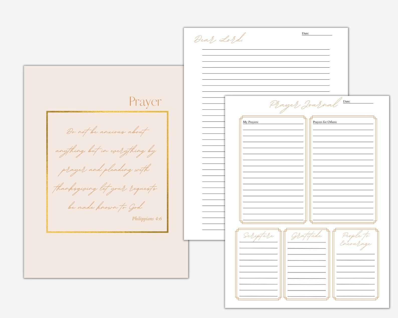 Faith Journal Faith Binder Printable Bible Study Sheets | Etsy