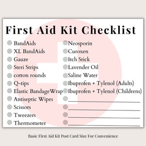 Printable First Aid Kit Checklist - Il 300x300.3784613056 Bcg8 
