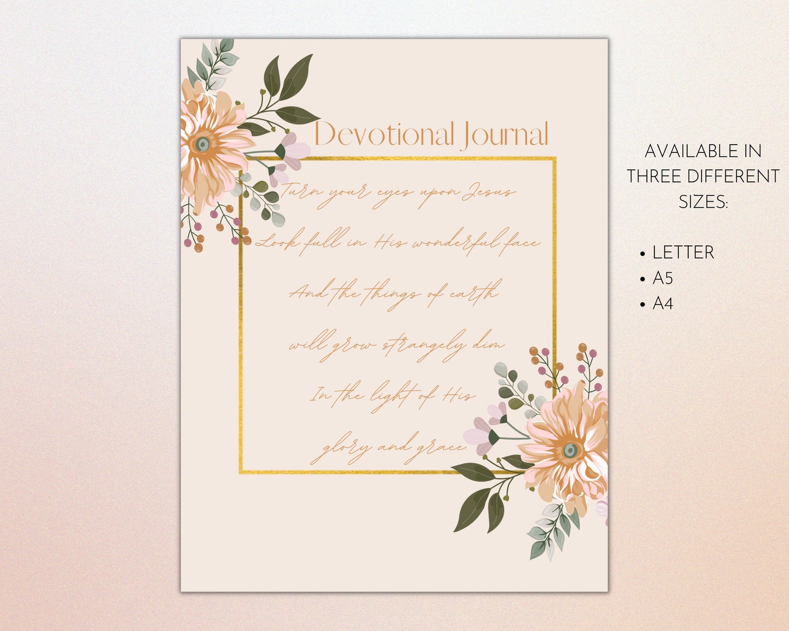 Faith Journal Faith Binder Printable Bible Study Sheets Sermon Notes ...