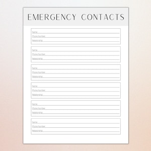Printable Emergency Preparedness Binder Emergency Preparedness ...