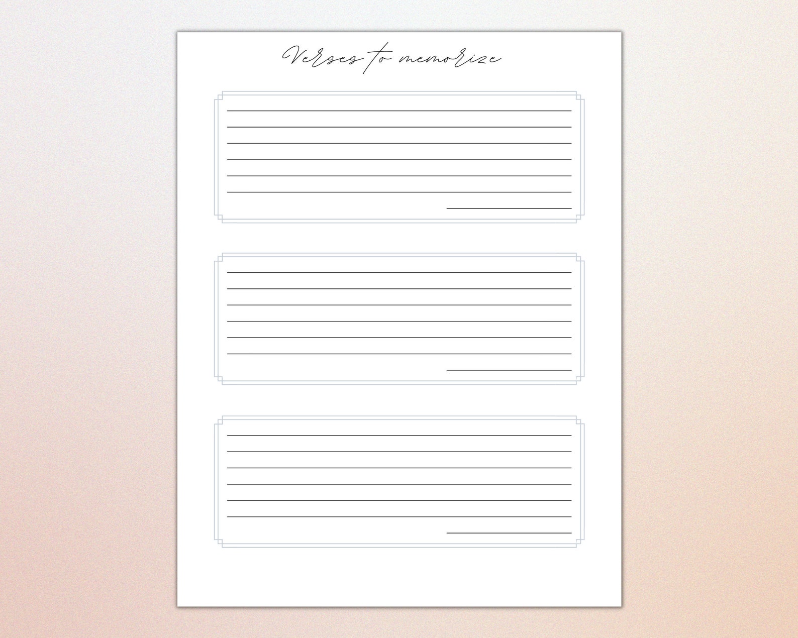 Faith Journal Printable Bible Study Sheets Sermon Notes - Etsy