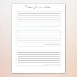 Faith Journal Printable Bible Study Sheets Sermon Notes Prayer Journal ...