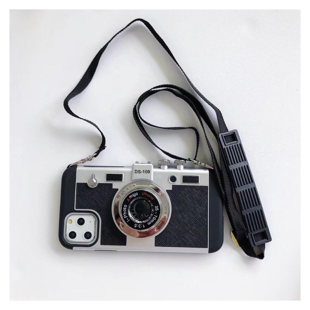 Emily in Paris 3D Camera iPhone Case black Vintage Y2K Camera Gift for