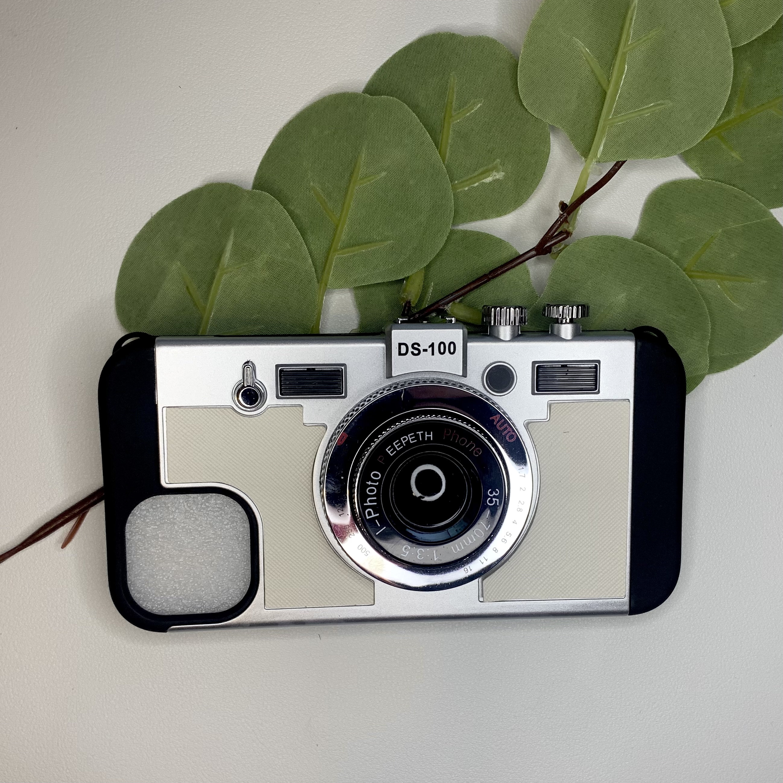 Emily in Paris 3D Camera iPhone Case white Vintage Y2K Camera Gift for