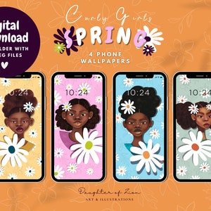 No tan descarado después de todo/Fondos de pantalla de primavera/Papel tapiz floral iPhone/Conjunto de papel tapiz para teléfono inteligente de inspiración afro/Fondo estético de iPhone/